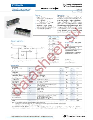PT5071C datasheet  
